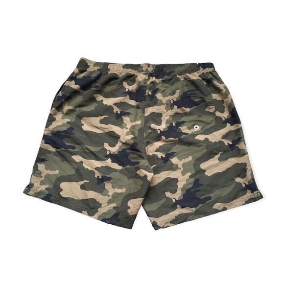 🆕Maamgic Camouflage Men’s Green Board Shorts Swim Trunks - Picture 2 of 7